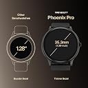 Fire-Boltt Phoenix Pro Round Smart Watch 1.39" HD Display with Bluetooth Calling, AI Voice Assistant, SpO2 & Heart Rate Monitor, 120+ Sports Modes, IP67 Waterproof Smartwatch for Men & Women - Black gallery image