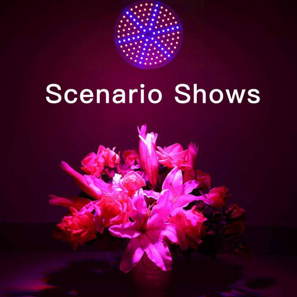 Led grow light E27 fitolampy lámpara de fito de espectro completo con clip para plántulas de plantas fitolamp box carpa interior,126 leds