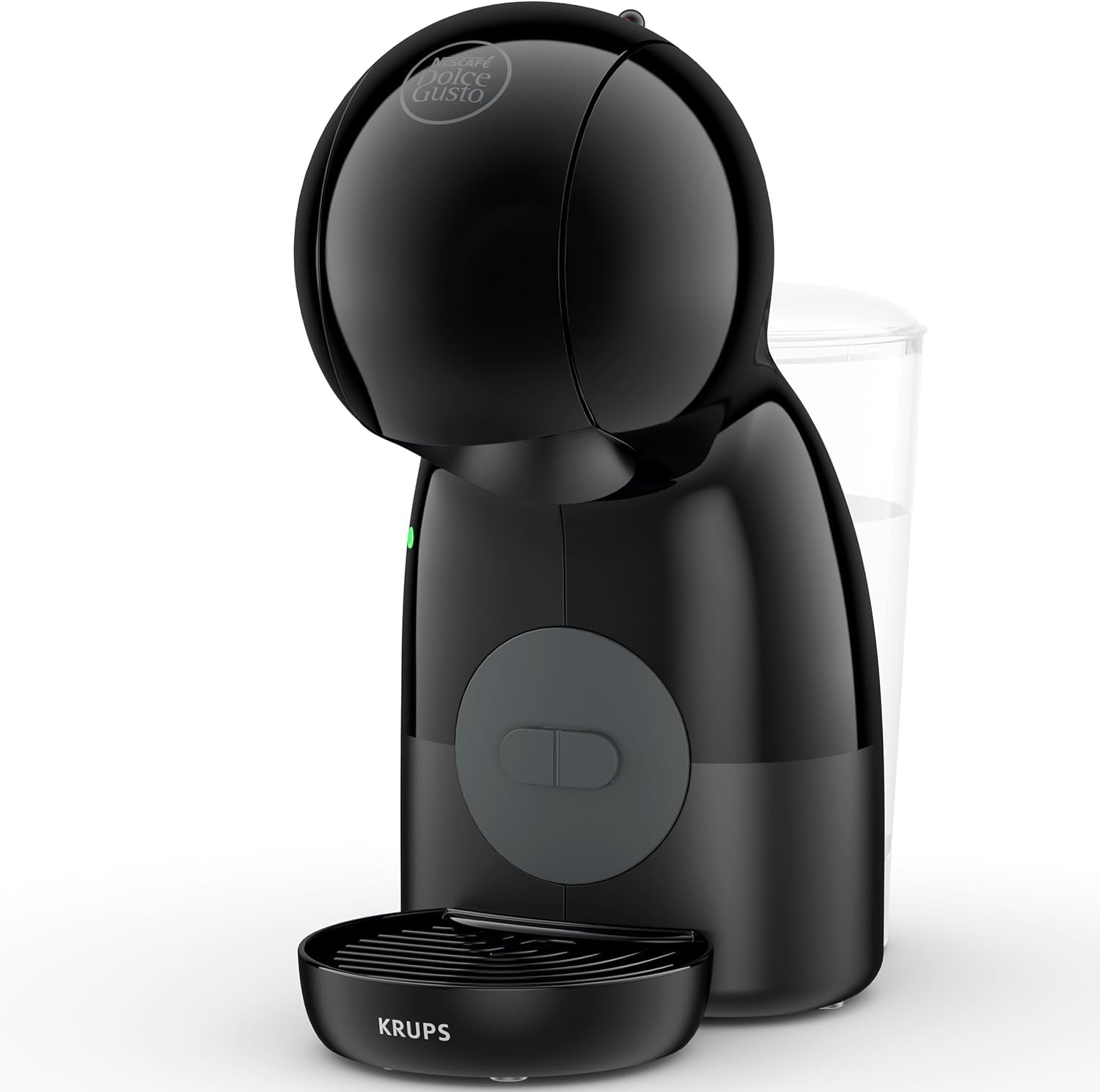 Krups Nescafé Dolce Gusto Piccolo XS, Cafetera de cápsulas de 15 bares, 0,8L capacidad, Espuma Cremosa y Calentamiento Rápido en 40s, Modo eco, Color negro, Incluye 3 packs de café, KP1A3BCAS