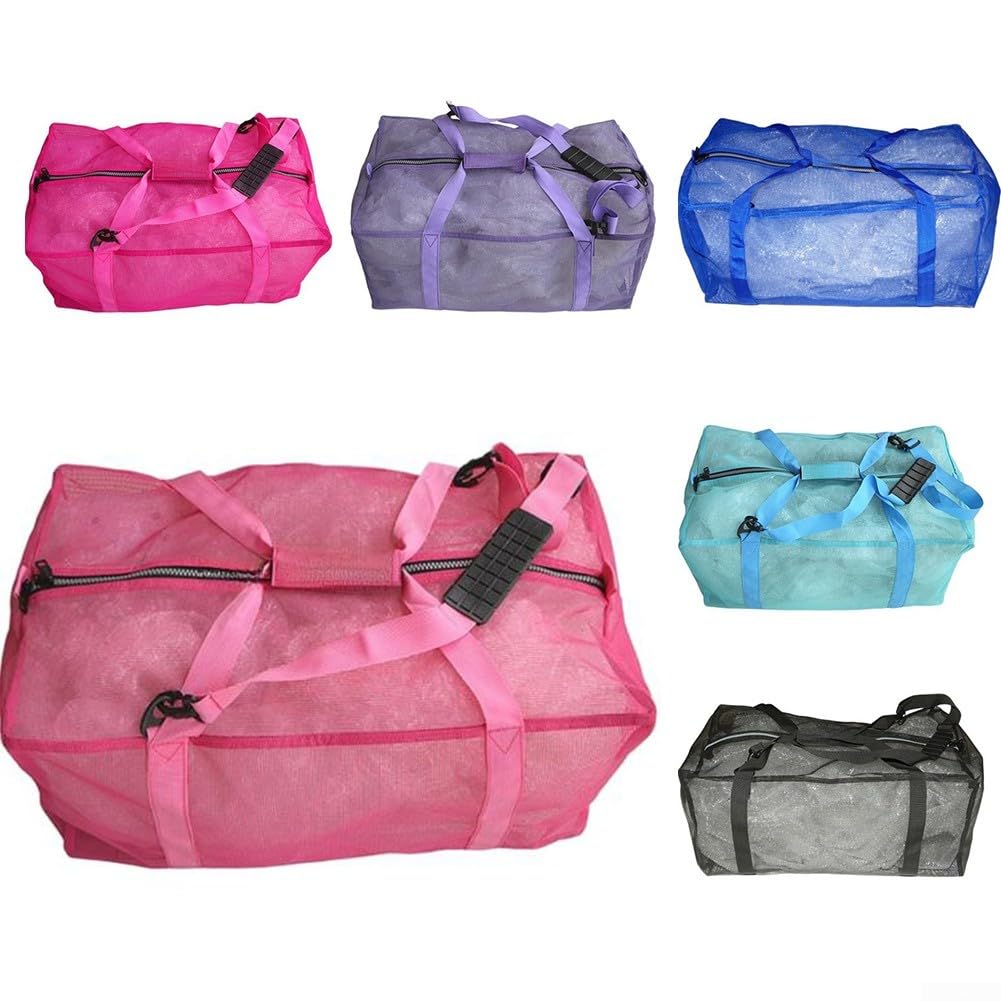 Besttoolifes Bolsa de malla de buceo de 66 x 38 cm, red de almacenamiento | Material resistente de secado rápido para aletas para regulador BCD, organizador ligero para viajes de esnórquel