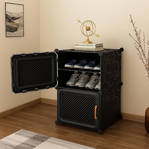 4 Layer Plastic Shoe Rack