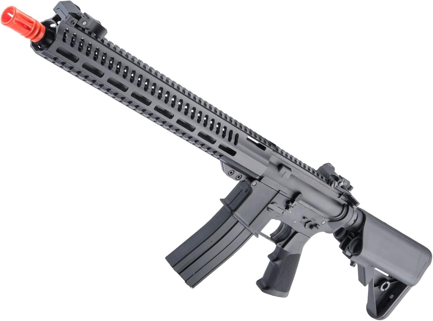 Evike Airsoft - Matrix M4 GBB M4-Style Gas Blowback Airsoft Rifle w/Reinforced WA System (Model: Slim MLOK 15")