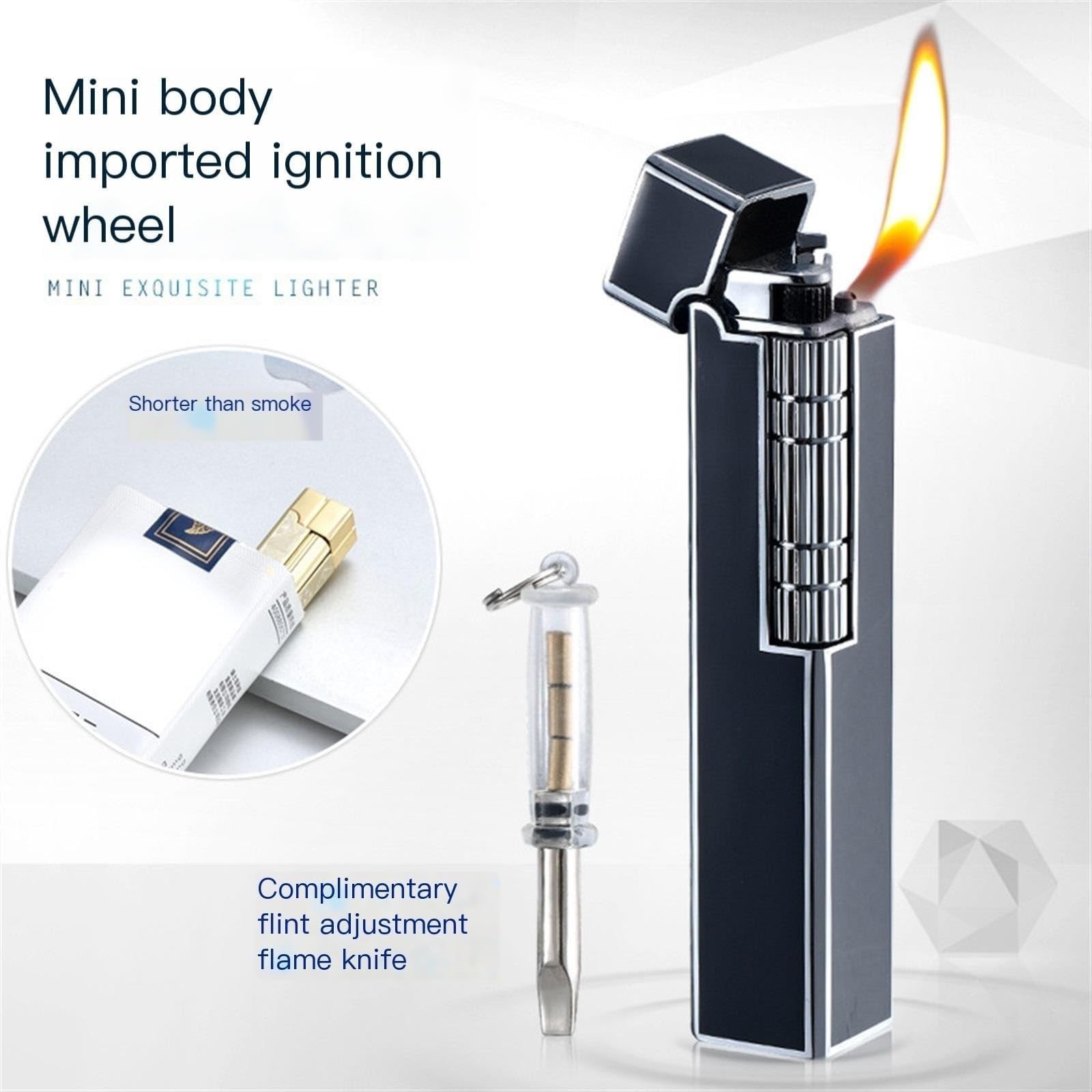 ladies gas cigarette lighters Amazon.com: VFBVMHFG Long Lighter for Ladies, Soft Flame Lighter Butane  Refillable Gas Lighter Vertical Ignition Outdoor Cigarette/Cigar/Candle Box  Packaging Gift (Butane Not Included)(D) : Health & Household