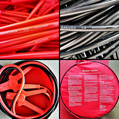 Sakura SS3626 Heavy Duty - Cavi di Avviamento