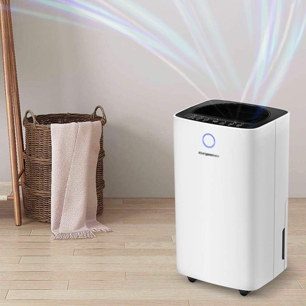 Household De Portable Silent Dehumidifier for Basement/Home/Bedroom/Bathroom/Garage/Closet/RV Automatic Or Manual Drainage 2L Water Tank Cool Mist Humidifier