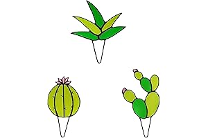 Vibrant Stained Glass Agave: A Touch of Elegance for Your Abode