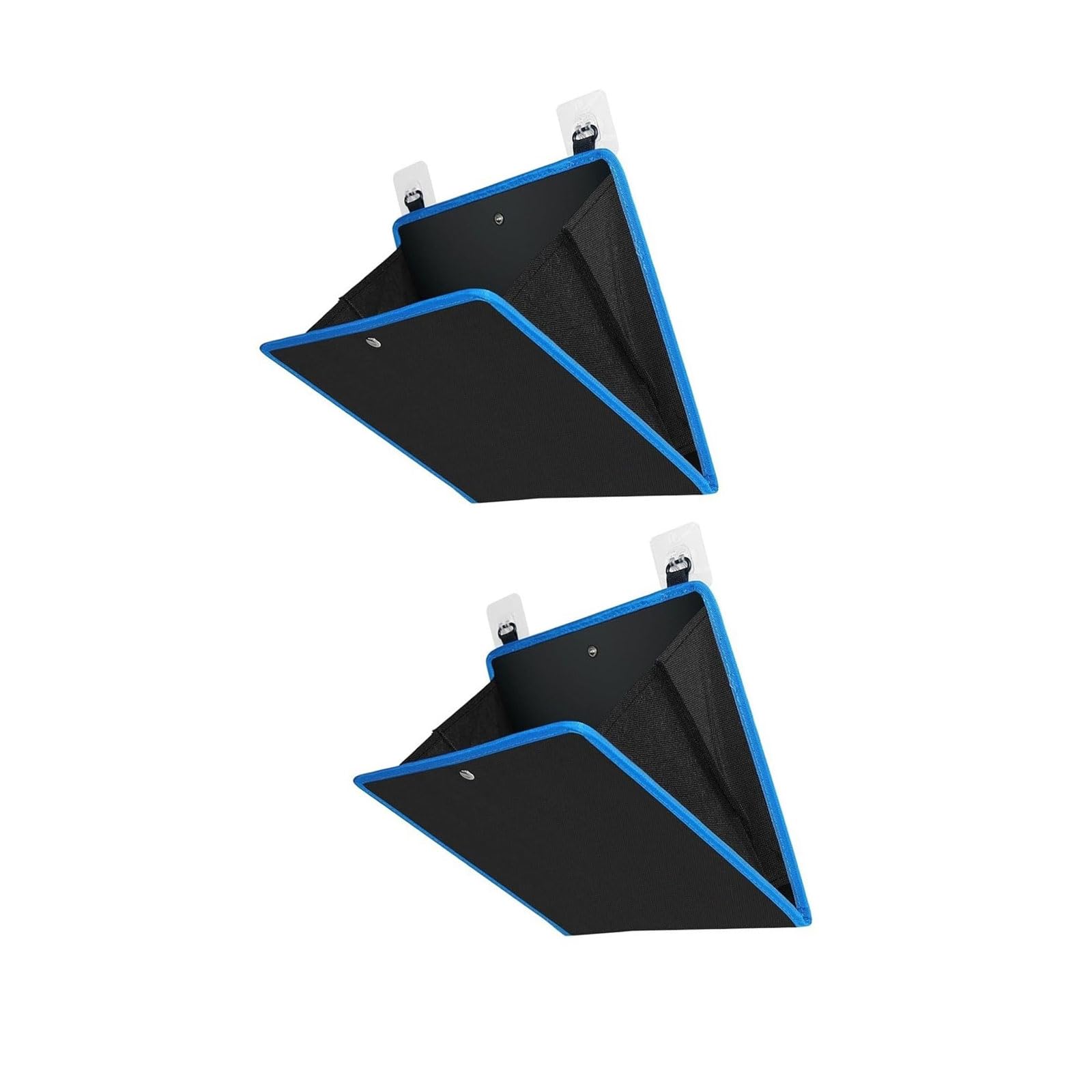 Hsioluted Duty Hanging Shoe Storage Bag Oxford Fabric Quick Setup Door Mounted Large Capacity Wall Mount Bag