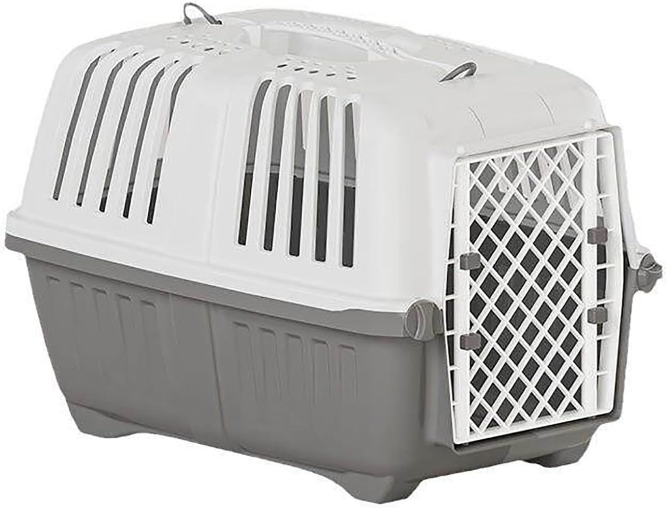 Puppy Car Carrier, Ventilated Pet Carrier, Cat Kennel Single Door Travel Pet Carrier for Small Animals Puppy Rabbit Bunny Squirrel(Yellow,37cm)