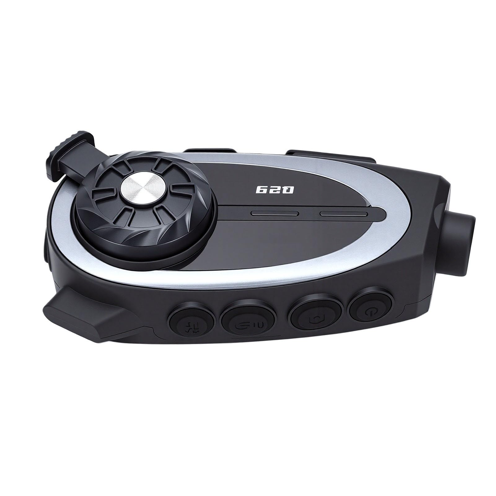 Auricolare per Casco Moto Bluetooth, Fotocamera 1080P con Cancellazione del Rumore IPX6 Impermeabile con Altoparlanti Microfono per Casco Moto