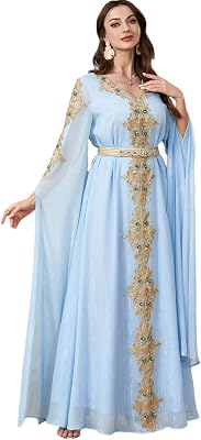 Dubai Evening Party Gown Super Long Sleeve Barbados | Ubuy