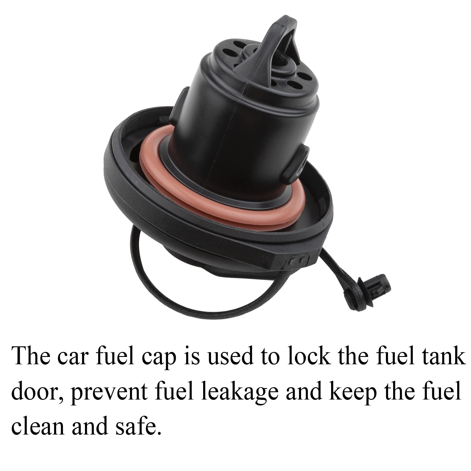 Measjimi Tappo Benzina Serbatoio Carburante Con Codice 71802520 – Compatibile Con Fiat Panda, Punto, 500, Grande Punto, Idea – Ricambio Specifico