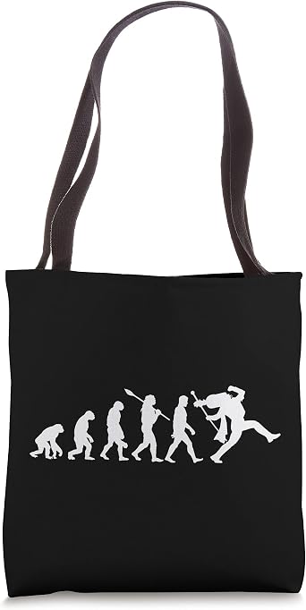Marching Band Drum Major with Mace Evolving Design Tote Bag
