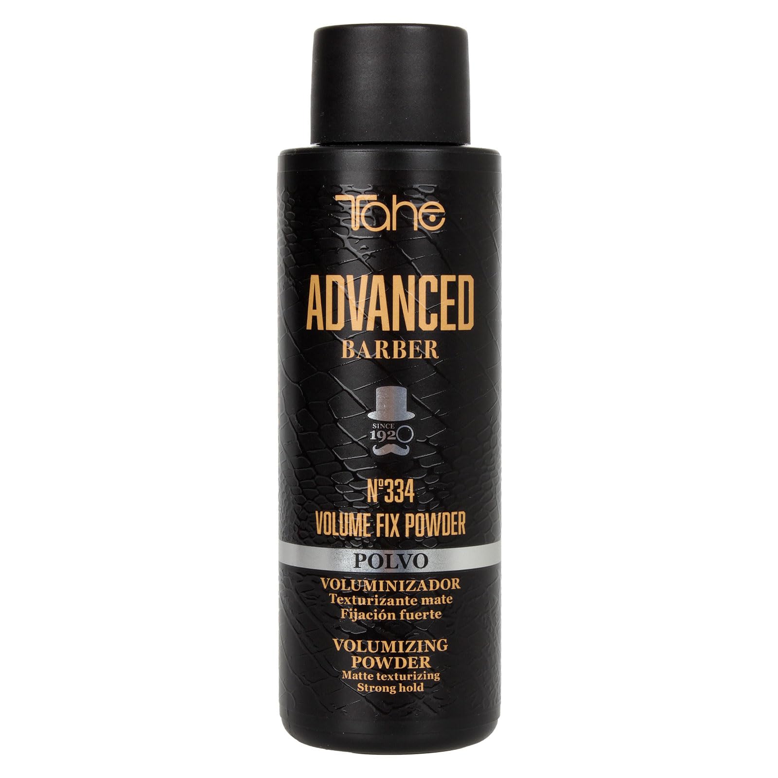 Tahe Advanced Barber Polvos de volumen capilar Nº334 Fix Powder de acabado mate natural, 16 g