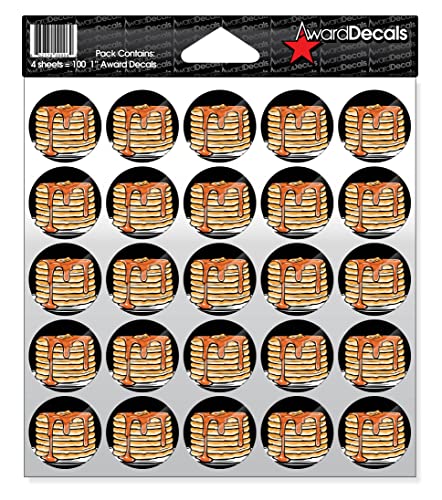 Autocollants de récompense crêpes de football ronds et étanches - 2