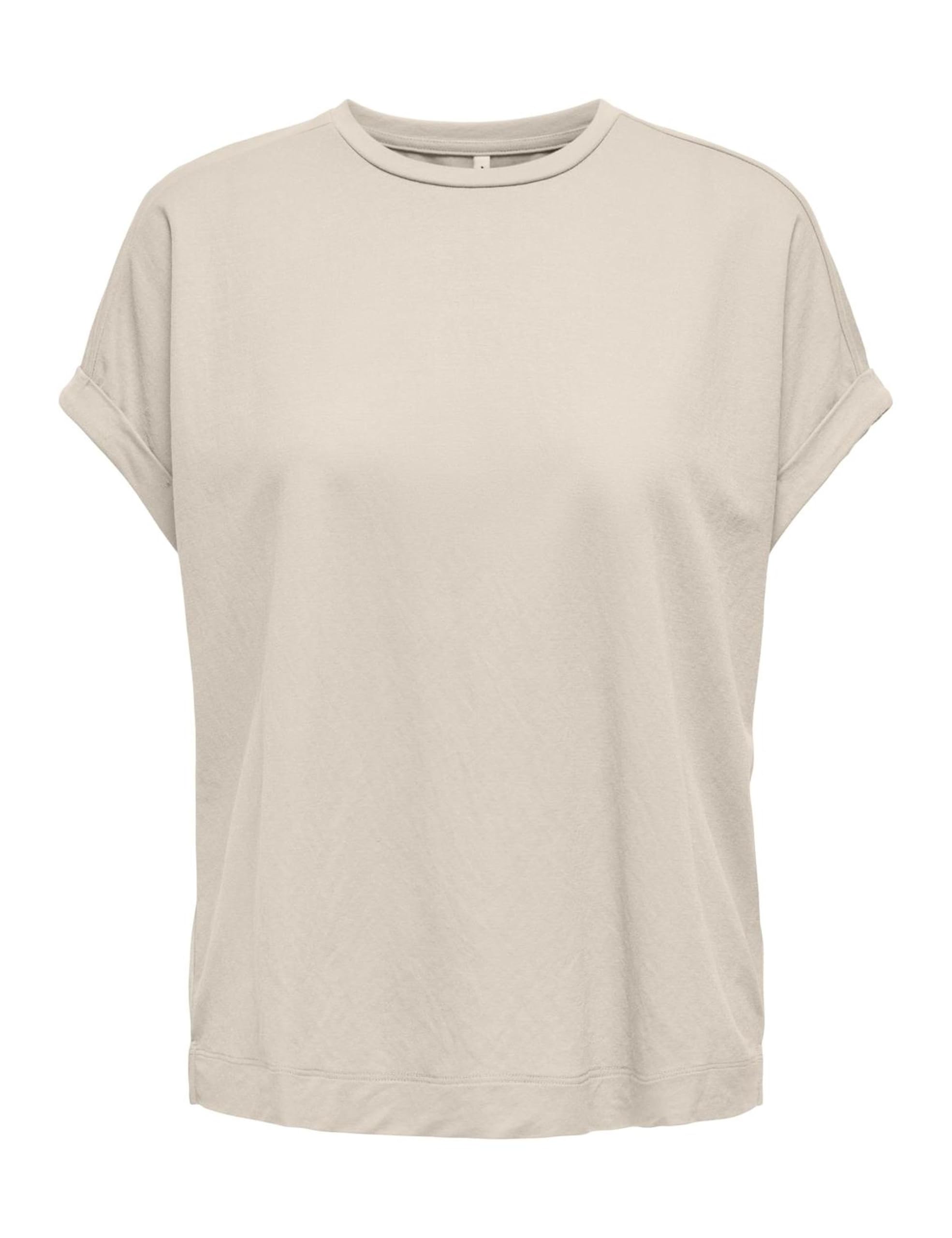 ONLY Women's Onljany S/S Top JRS, Pumice Stone, S