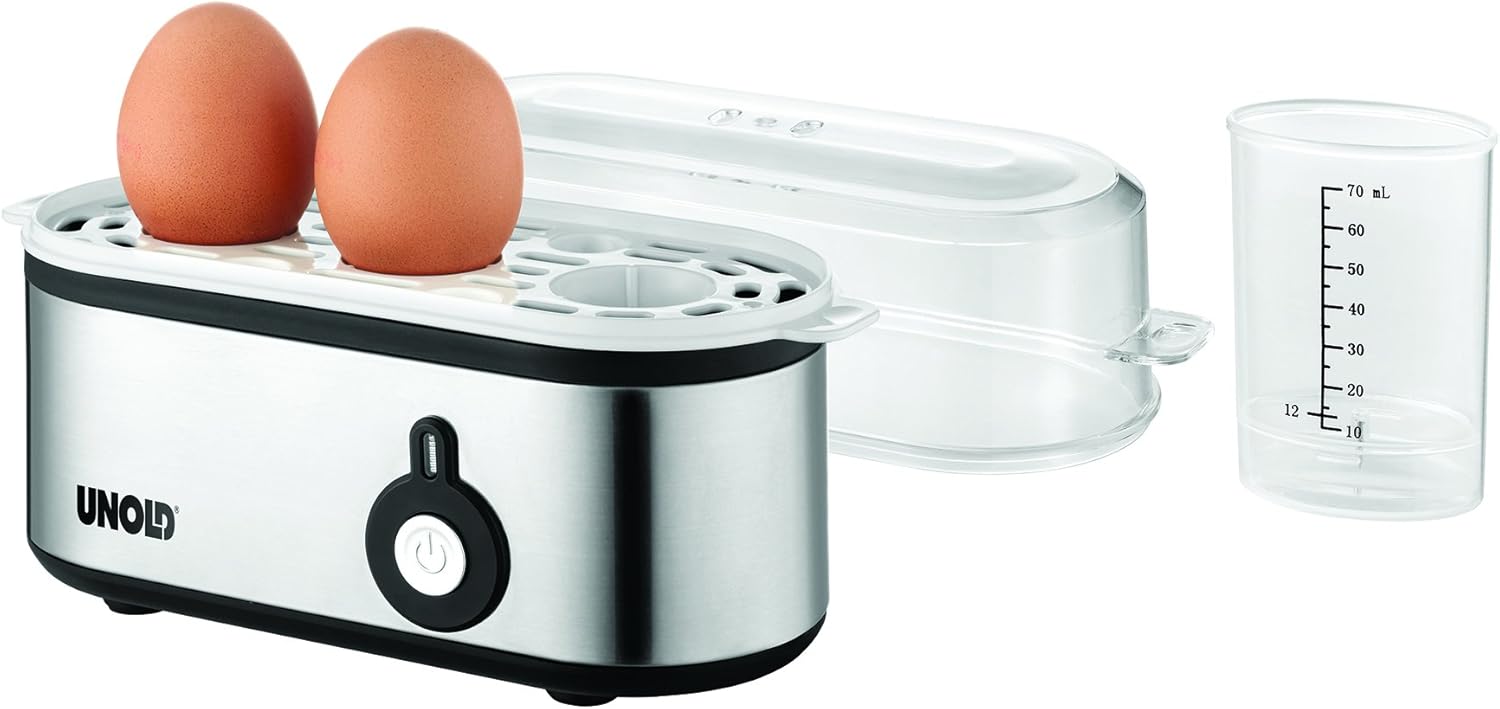 UNOLD 38610 Mini Egg Cooker with measuring cup