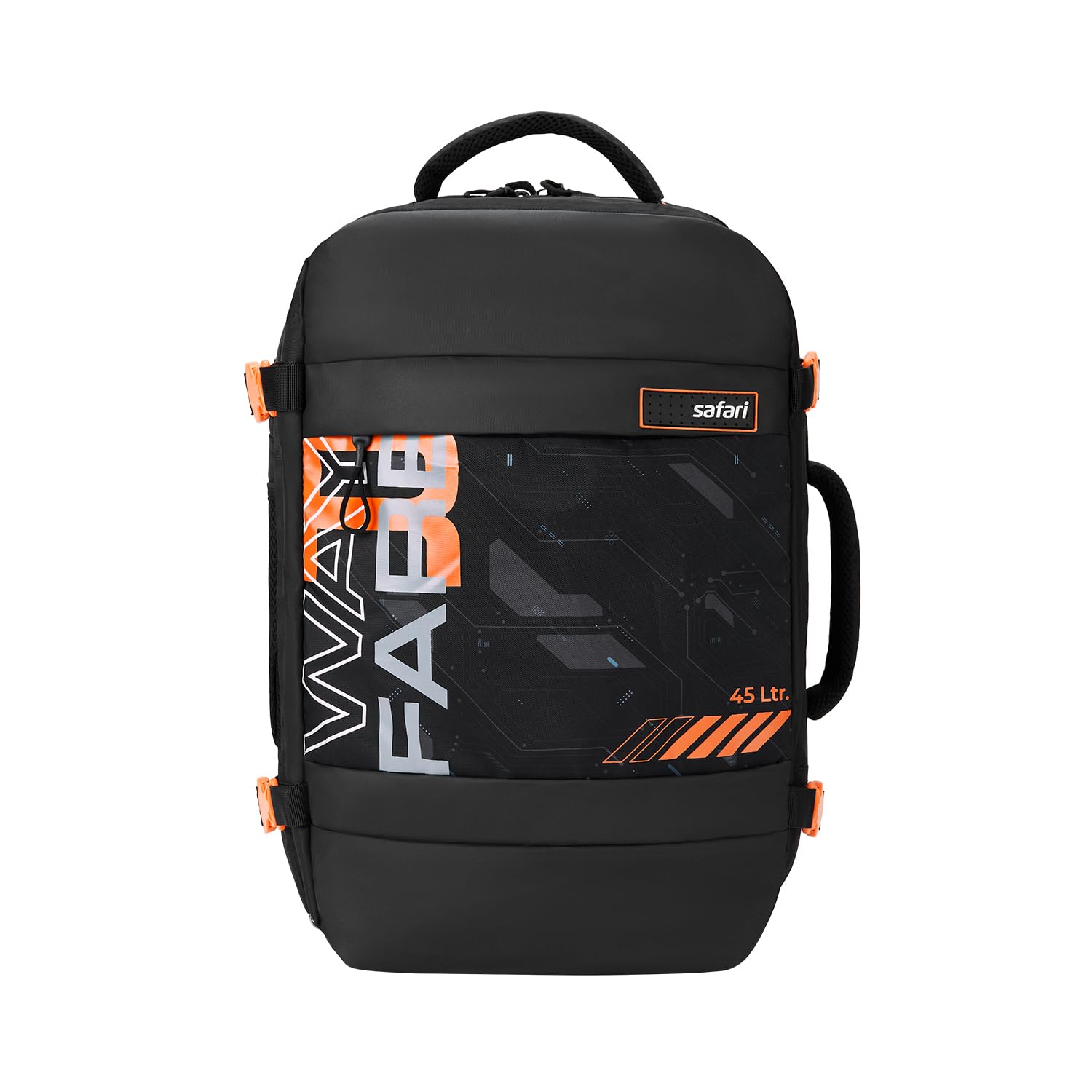 Safari Weekender 45L Expandable Overnighter Casual Hiking Travel Backpack Large size Laptop Bag for Man and Women with suitcase compartment, Ideal for Office Use, Work Trips, College, boys and girls — Amazon image 9