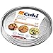 Cuki Teglie Cuocirapido Alluminio - Doppia Forza - 8 porz - tonde [TM32G] - 12 vaschette (Multipack)