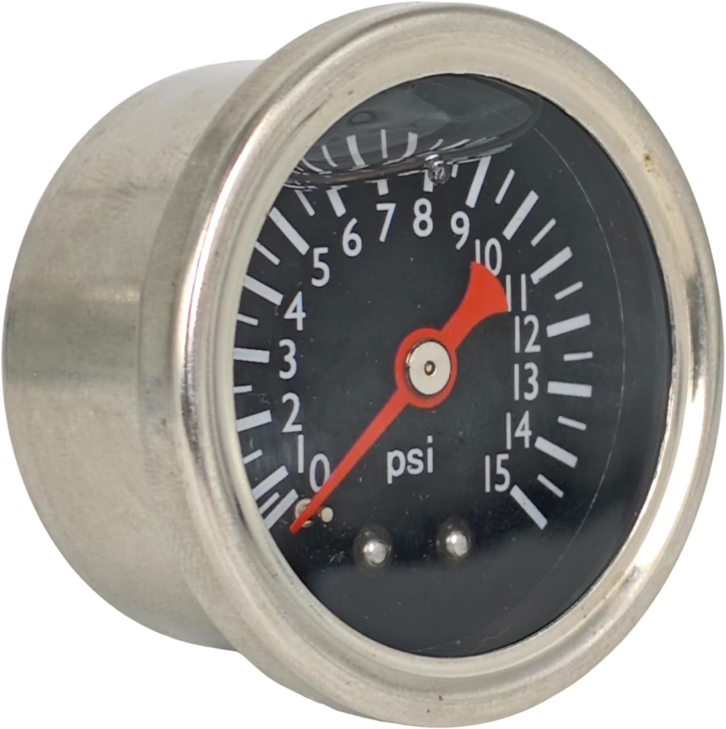 12-804 Low Fuel Pressure Adjustable Regulator Gauge Kit Compatible with Holley Carbureted Carb 1-4 PSI 3/8in NPT 220" (7/32") Restriction Carburetor 12804