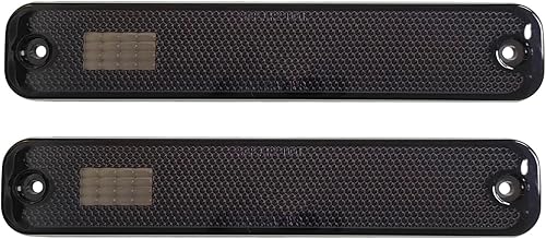 Miniatura 10 de KYYET Carcasa de luz de marcador lateral de lente trasera roja se adapta a Ford serie F camión 1973-1979Bronco 1978-1979E-Series Econoline 1975-1991