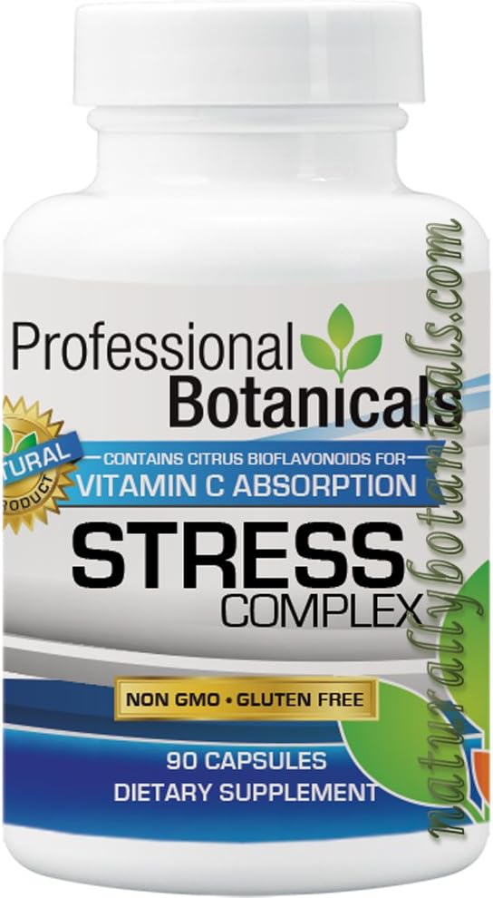 Stress Complex, Stress, Energy and Mood Support - 60 Vegetarian Capsules