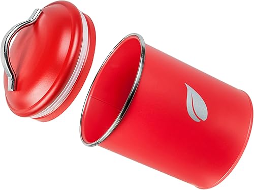 Miniatura 7 de Saf-Care SC-002 - Juego de recipientes de cocina rojos para decoración de cocina con múltiples fines de conservación con tapas herméticas selladas,