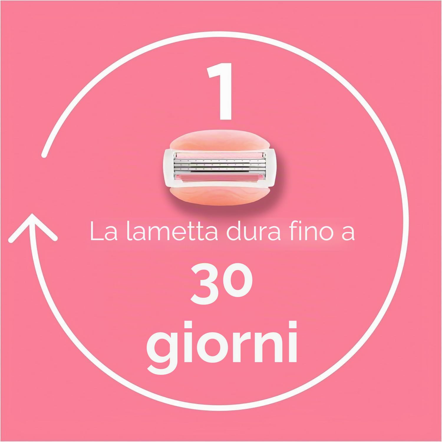 Gillette Venus ComfortGlide Spa Breeze, confezione da 8 ricariche per rasoio da donna, con 3 lame progettate per corpo e peli