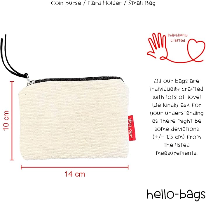 Hello-bags BN-001-A Women's Purse/Small Bag, Ecru