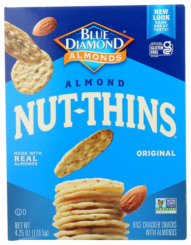 Blue Diamond Almond Nut Thins Box
