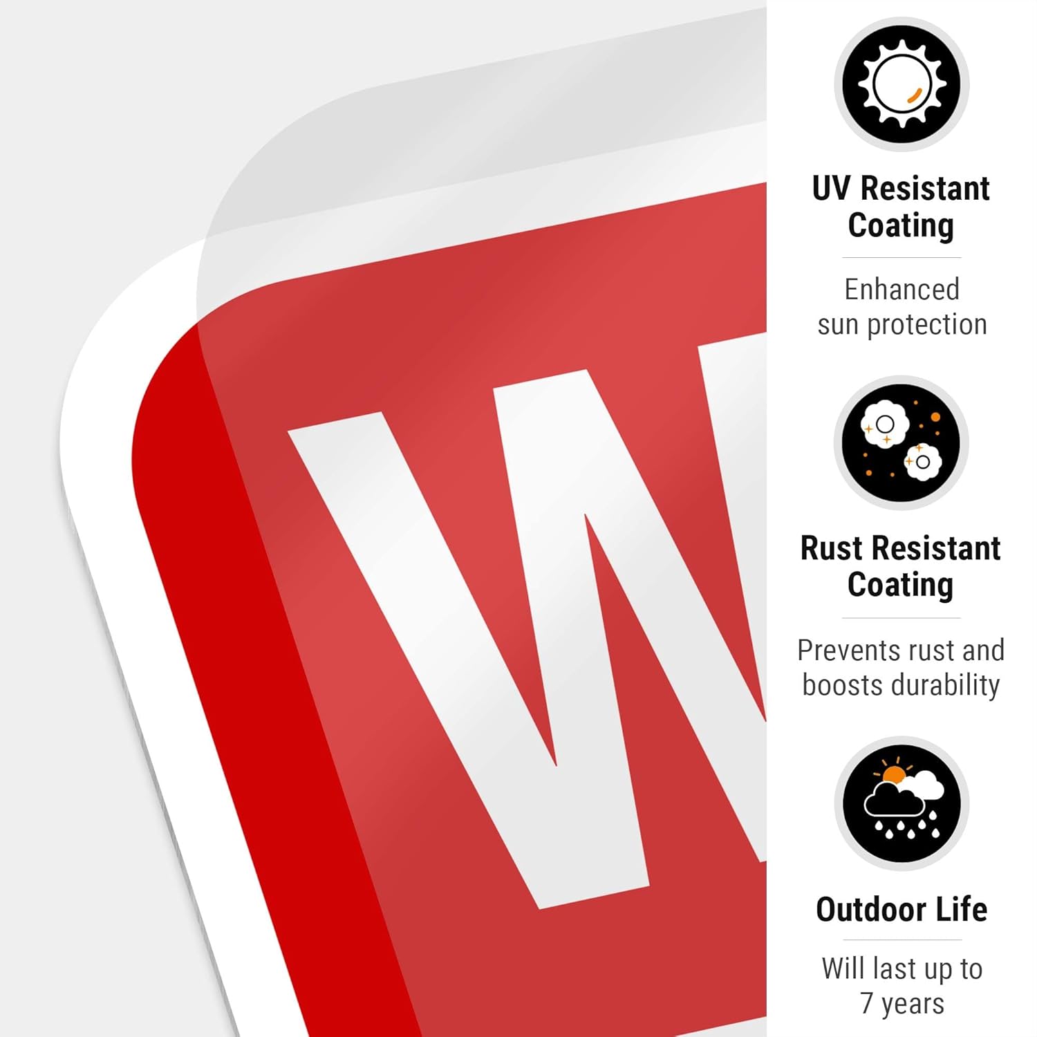 Pool Area Under Camera Surveillance Sign, Pool Sign, 18x24 Inches, Rust Free .063 Aluminum, Fade Resistant, Indoor/Outdoor Use, Made in USA