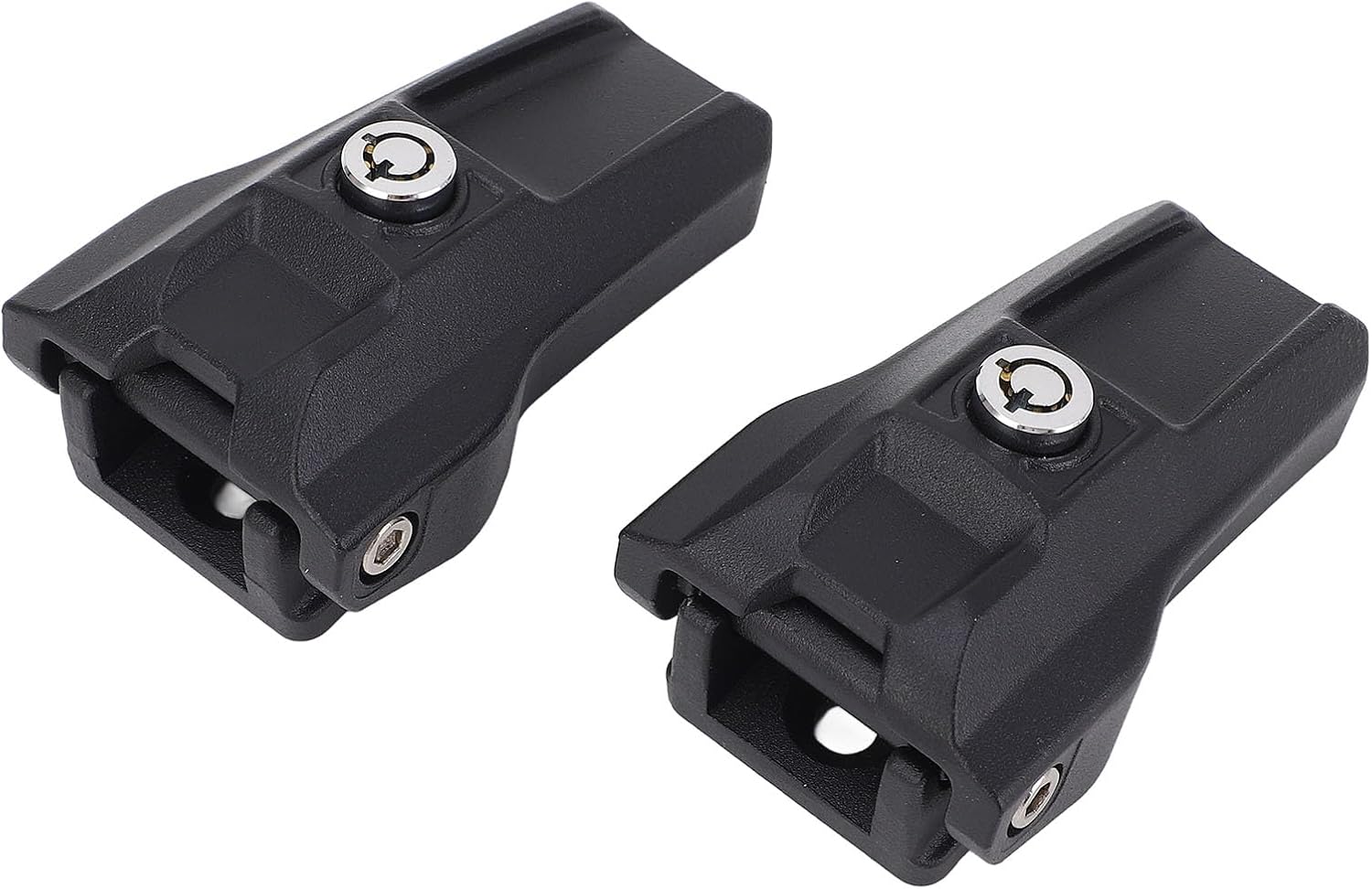 aqxreight Hood Latches with Lock Aluminum Vibration Reduction Enhanced Locking Hood Catch Kit for JK JL JT Consistent with You Locking Catch KitHood CatchHood LatchesHood Lock
