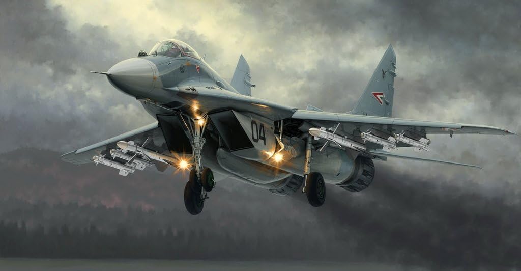 Trumpeter 1/72 MIG-29A Fulcrum (Izdeliye 9.12) Model Kit