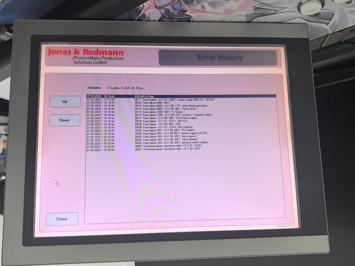 B&R 5pc9:416193.002-00 Touch Screen PC900 5AP923.1505-005