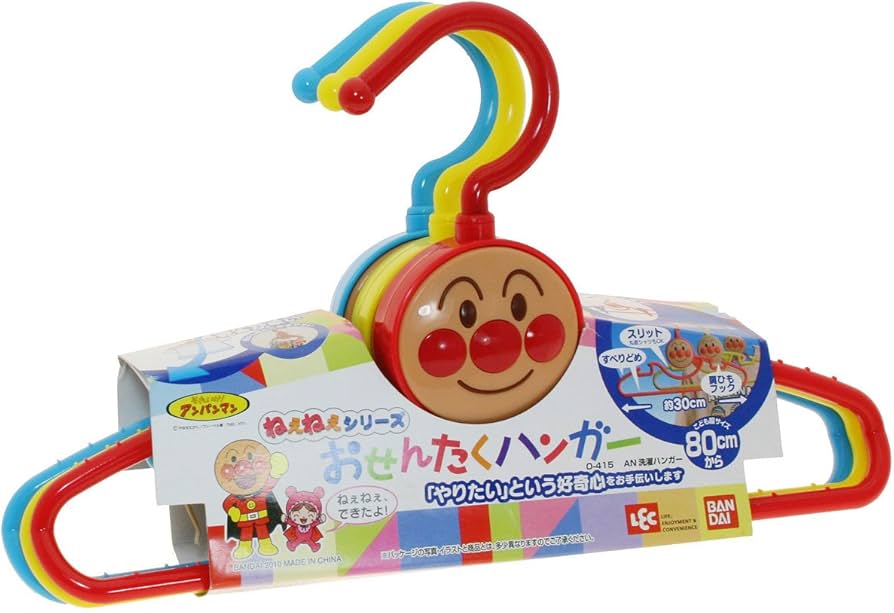 Amazon.co.jp: レック アンパンマン お洗濯ハンガー : ベビー
