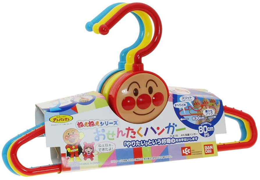 Amazon.co.jp: レック アンパンマン お洗濯ハンガー : ベビー