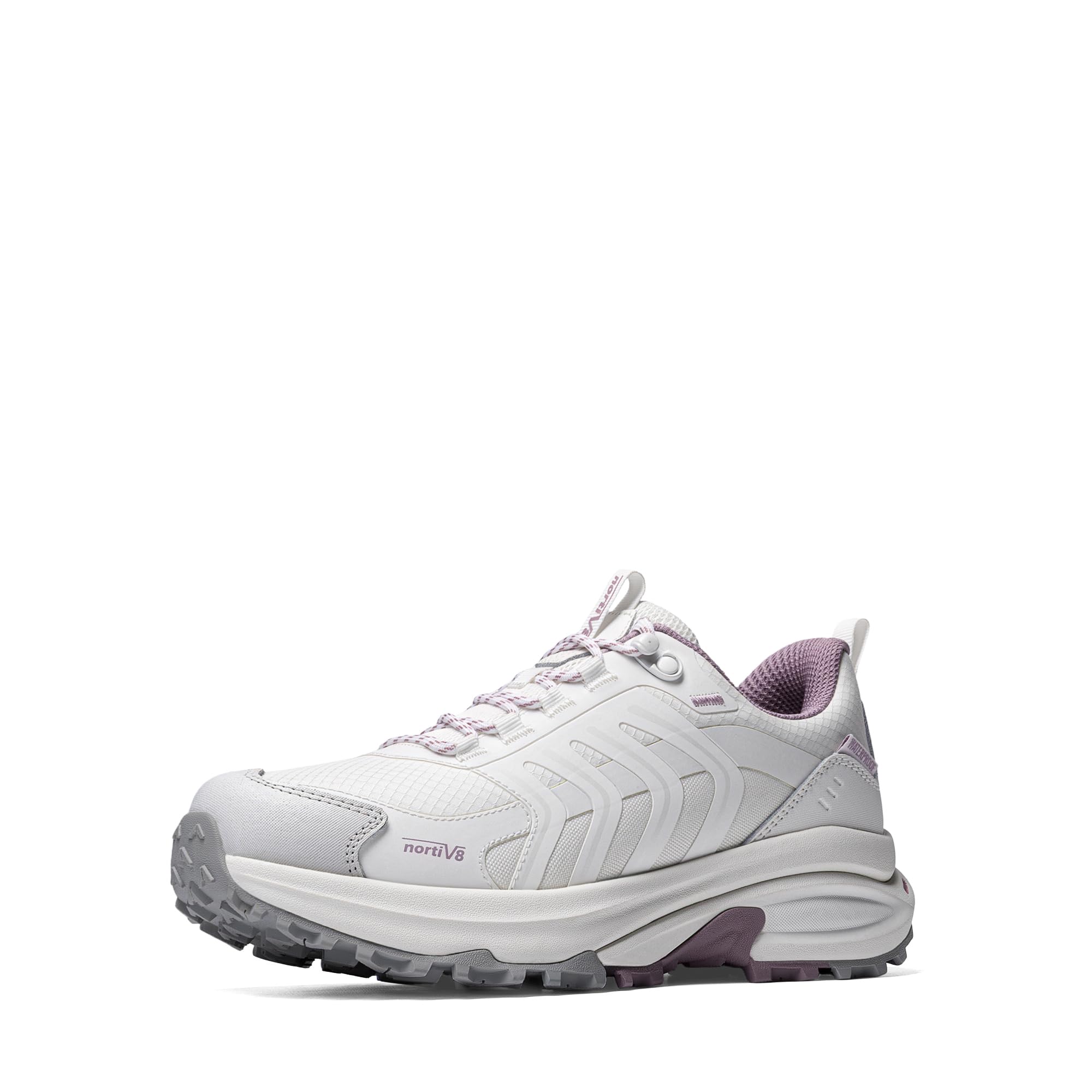 NORTIV 8 Armadillo FieldLite Chaussures de randonnée imperméables et légères pour la marche tout au long de la journée antidérapantes pour le trekking, le camping, l'escalade