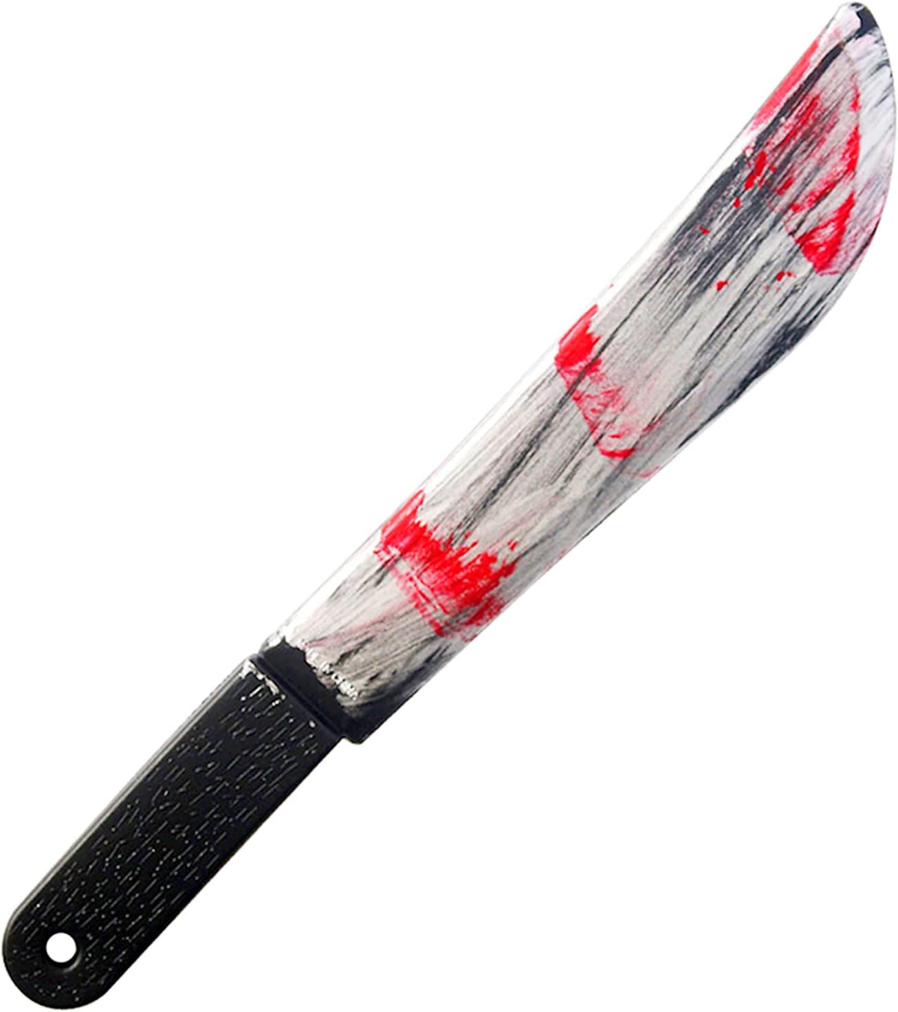 Bloody Butcher Knife-Fake Realistic Bloody Knife Prop Halloween Costume Knife for Zombie Costumes