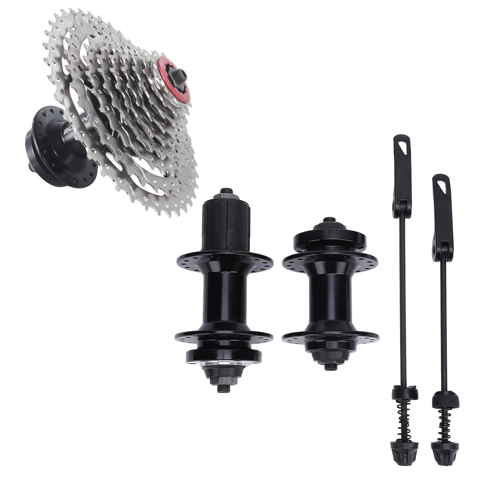 con cuscinetto per mountain bike 32 fori a sgancio rapido anteriore da 100 mm posteriore da 135 mm a velocità multipla