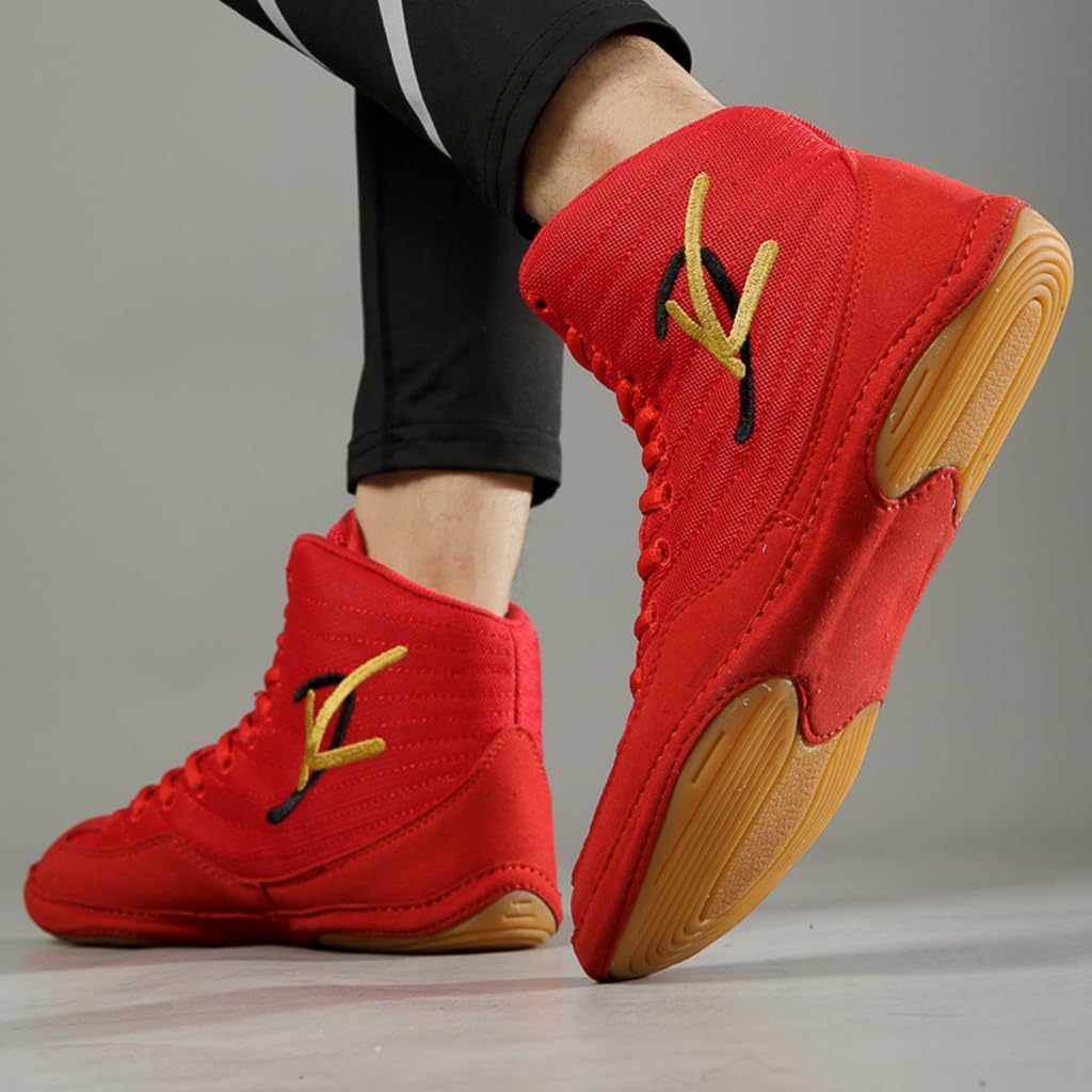 Breathable Wrestling Shoes for Men, Youth, Kids, Boys