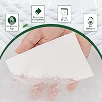 Vista 4 de AIDEA Hojas de detergente para ropa, sin perfume (160 cargas), 80 hojas, jabón de lavandería, detergente para lavadora, hoja de detergente libre