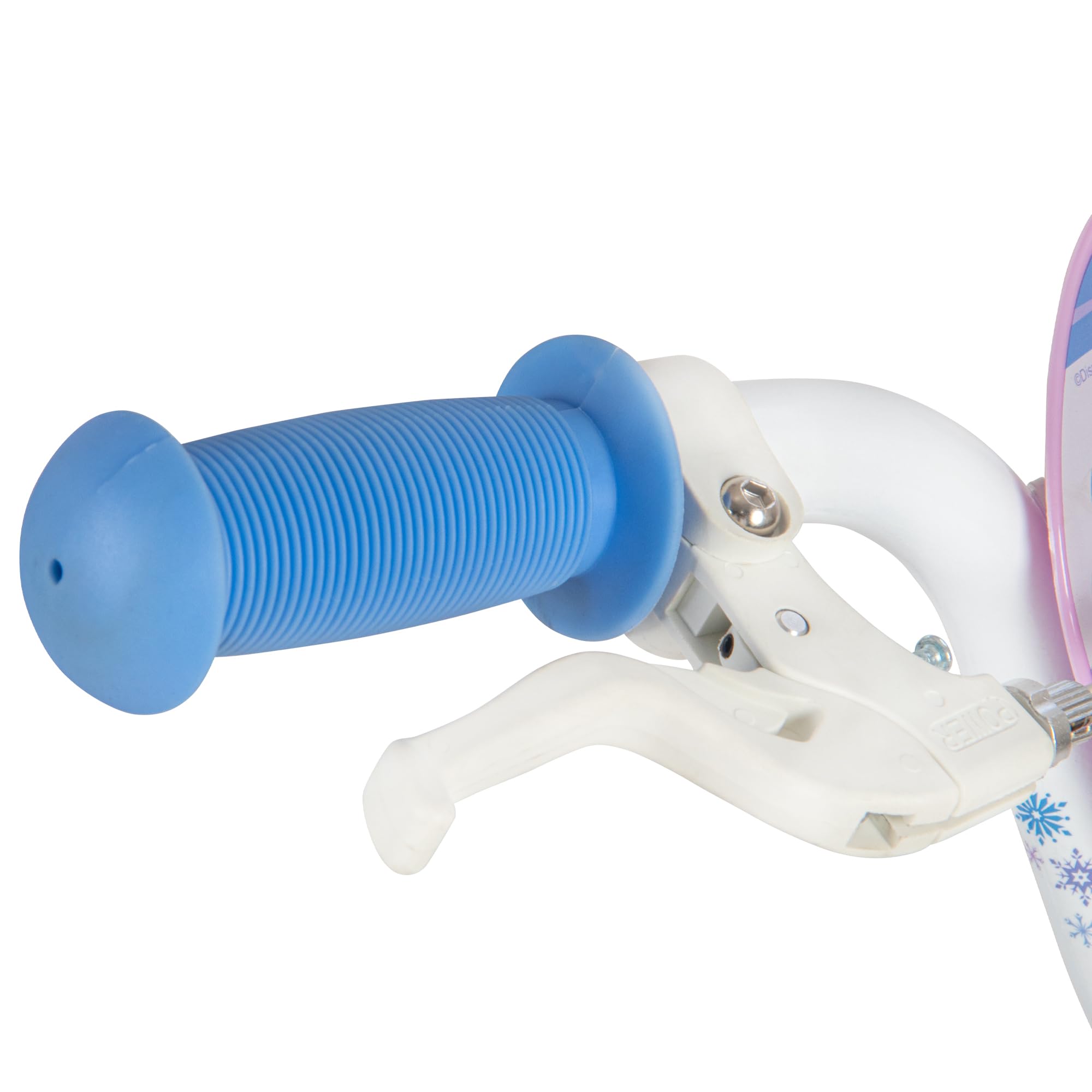 Huffy Disney Frozen, bicicletta per bambini da 12", 14", 16", età 3-9 anni, doppi freni a pinza, stabilizzatori rimovibili, sedile regolabile, blu