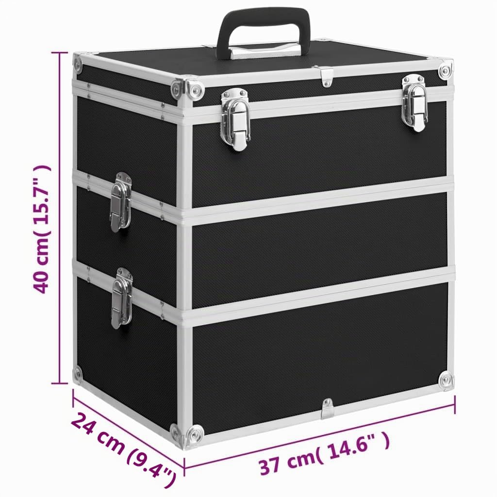 vidaXL Kosmetikkoffer 37x24x40cm Schminkkoffer Schmuckkoffer mehrere Auswahl