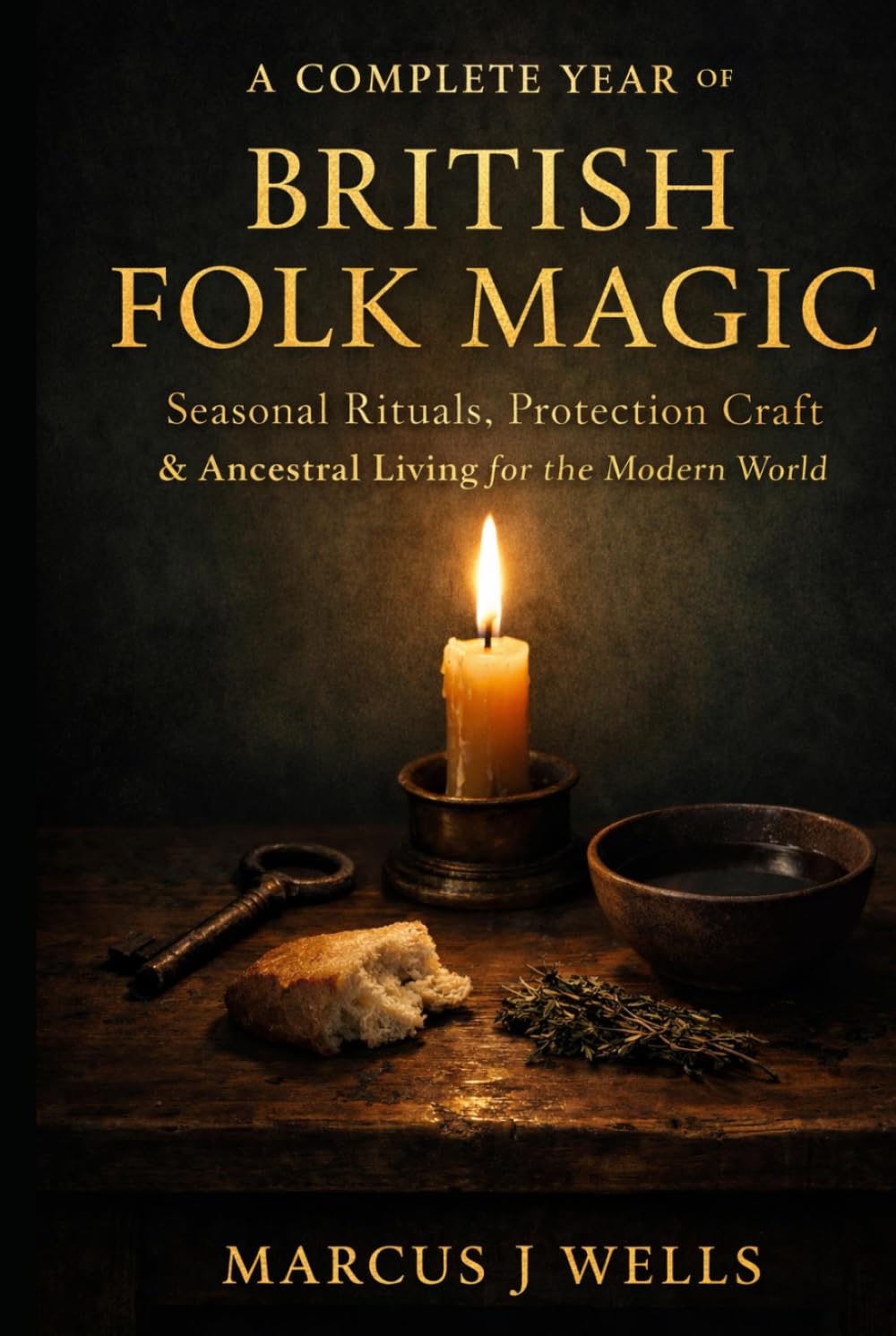 A COMPLETE YEAR OF BRITISH FOLK MAGIC: Seasonal Rituals, Protection Craft & Ancestral Living for the Modern World