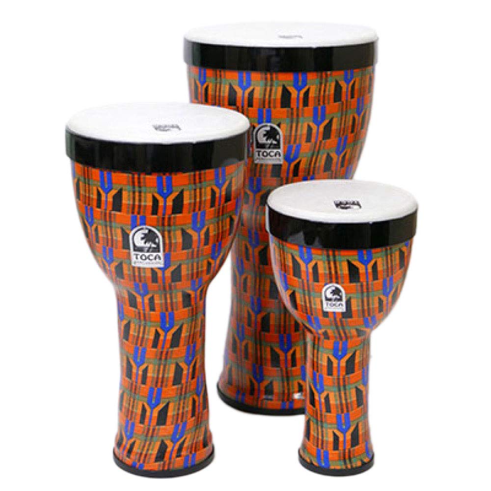 Toca Percussion 中型　ジャンベ　3個セット Amazon | TOCA TF2ND-3PCK FREESTYLE II 3PC NESTING DJEMBE