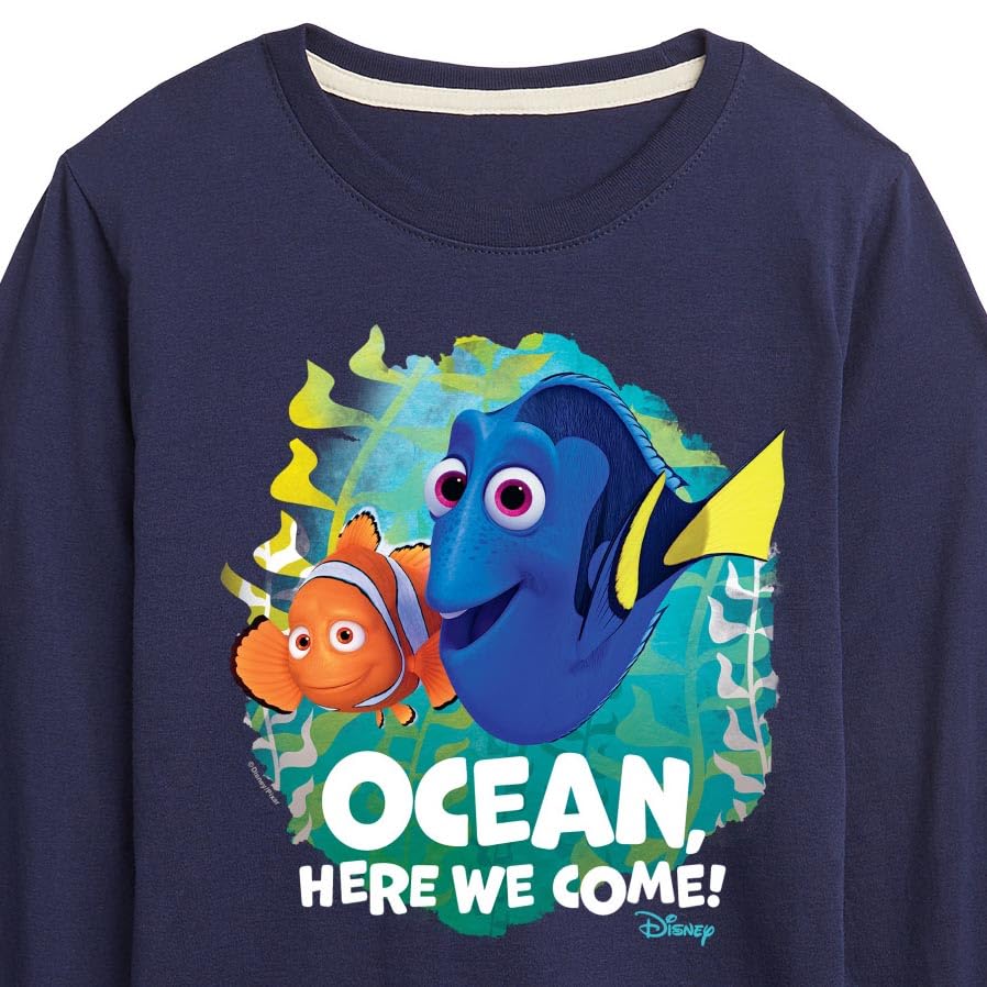 Disney Finding Dory - Ocean Here We Come - Toddler & Youth Long Sleeve Graphic T-Shirt3