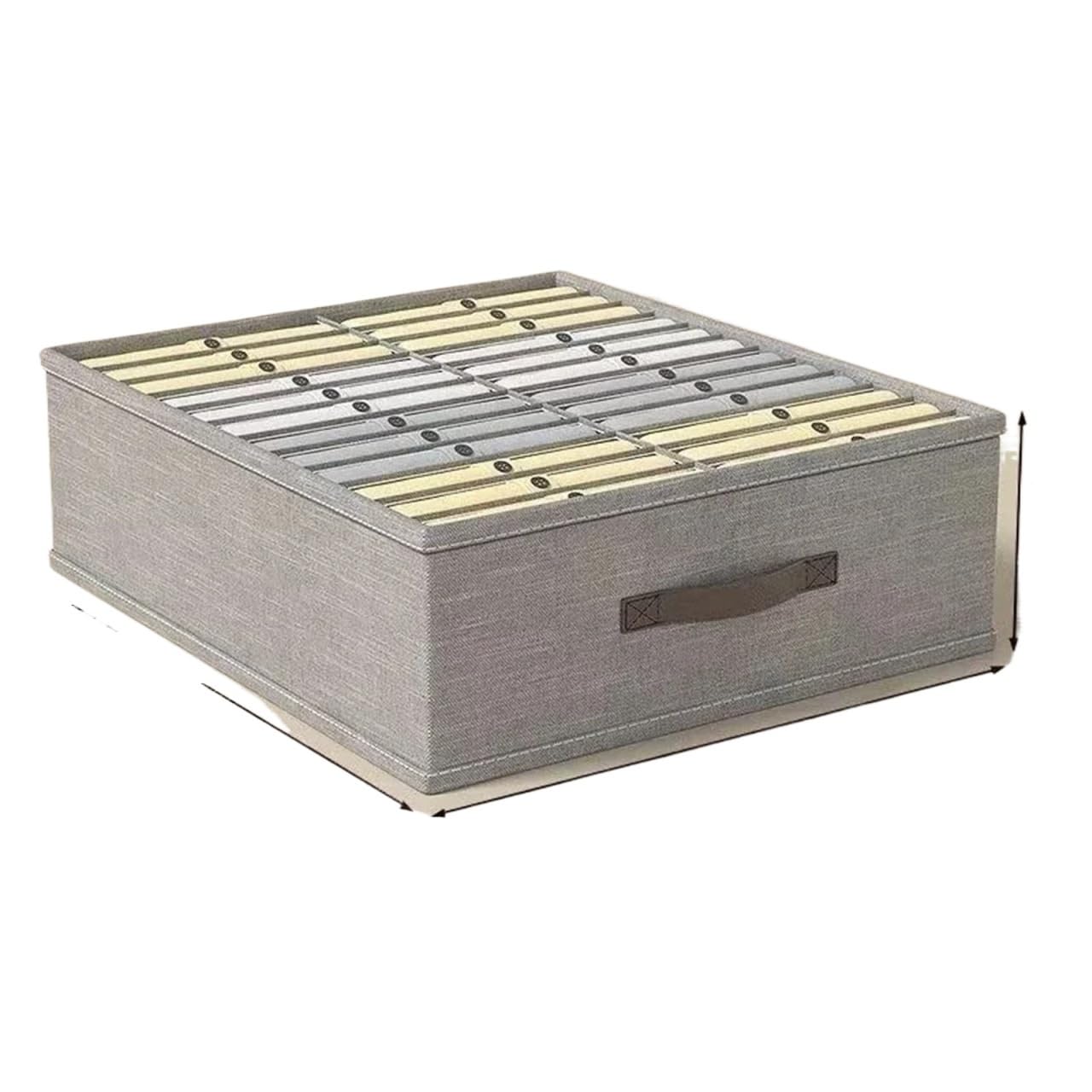 MRKU Boîte de Rangement pour sous-vêtements, Chaussettes, Soutiens-Gorge, vêtements, Pulls, t-Shirts, Pantalons épais, pour la Maison
