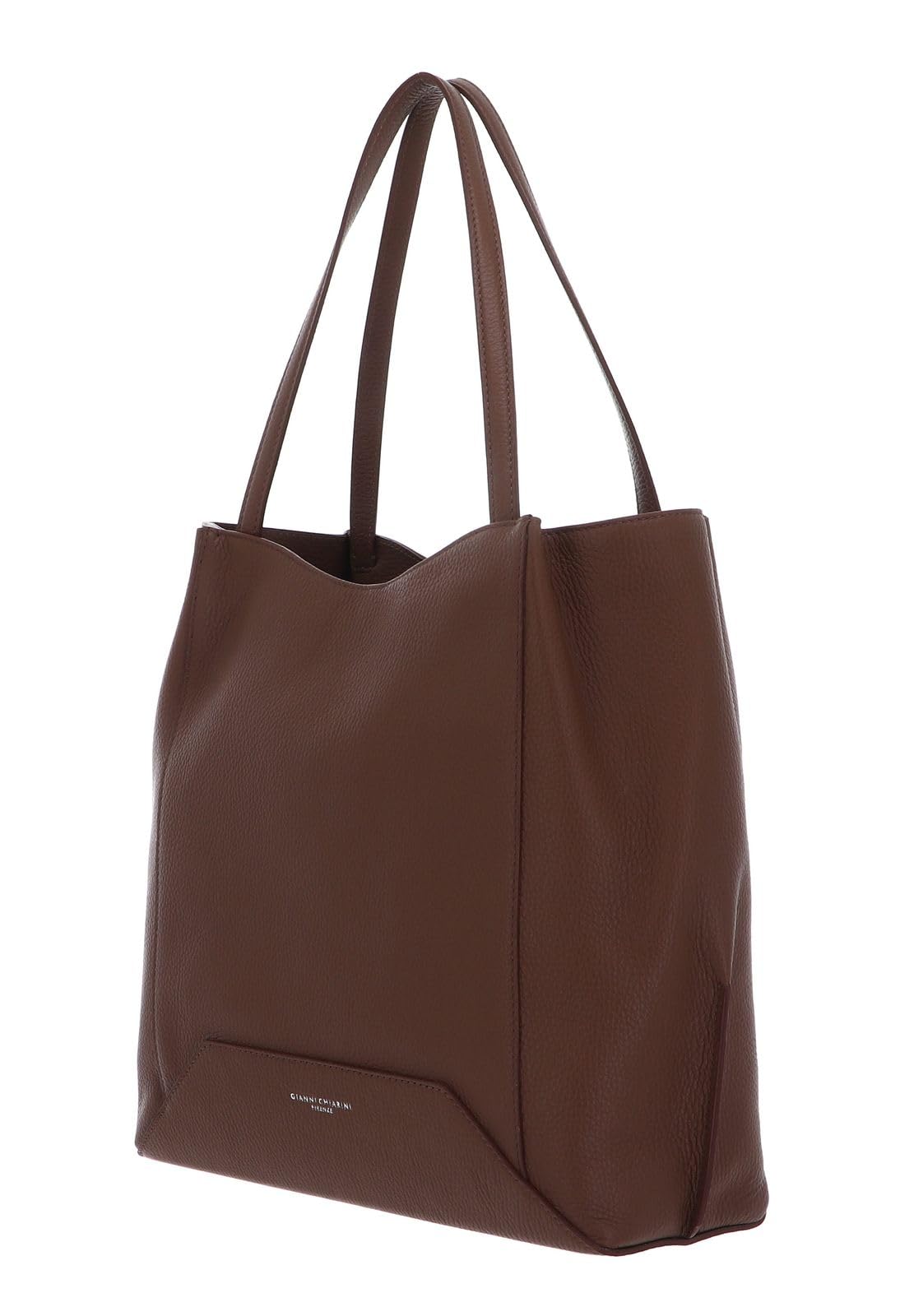 GIANNI CHIARINI Ludovica Shopping Bag Castoro