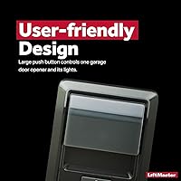 Vista 4 de Liftmaster 885LM multiuso, control inalámbrico inteligente para pared para seguridad del garage + 2.0