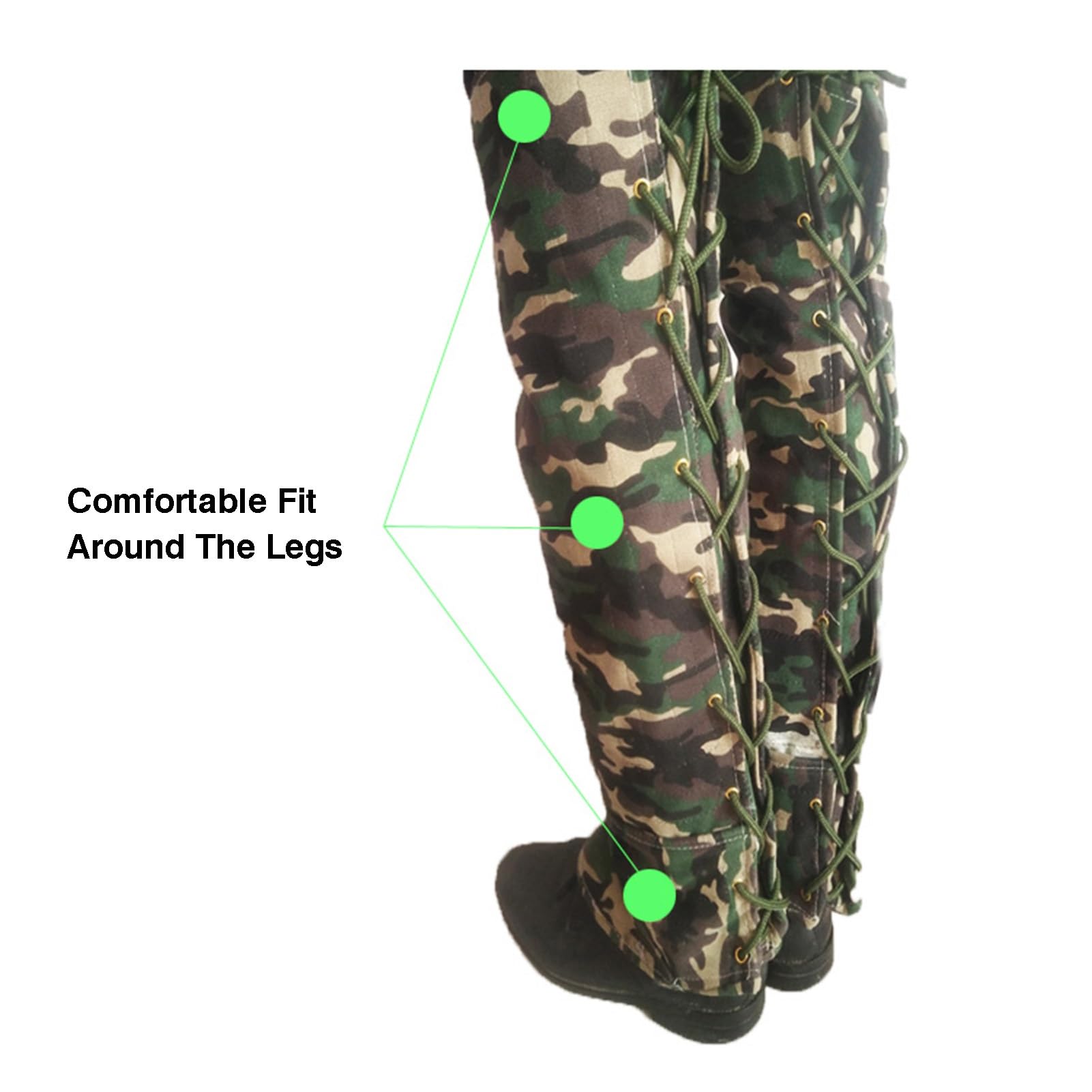 Beingamaschen, Verstellbare Knöchelgamaschen, Atmungsaktive Schlangengamaschen, Baumwoll- Und Leinen-Canvas for Outdoor-Sport Und Outdoor-Arbeit (Erwachsene Und Kinder)