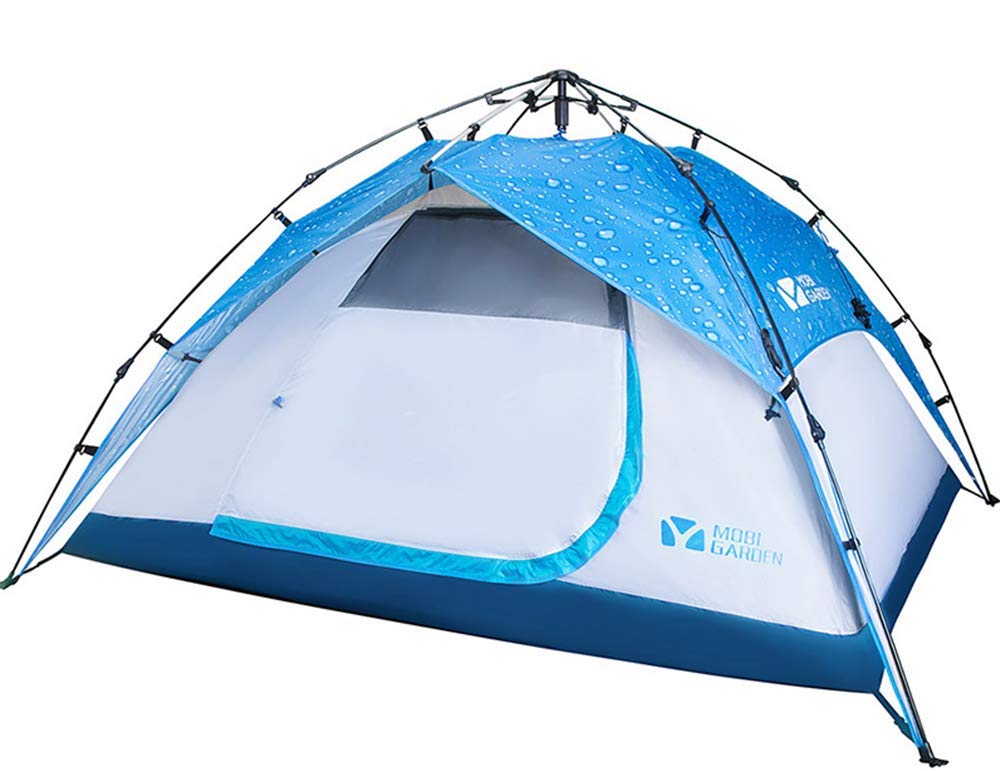 Tente de camping ventilée Double Couple grand espace avec structure durable - 8